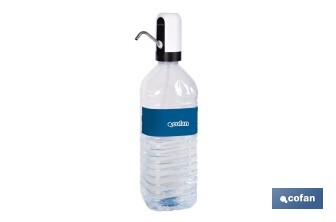 Dispensador de agua eléctrico | Grifo portátil para garrafas de agua | Batería recargable de 1200 mAh con conexión USB-C