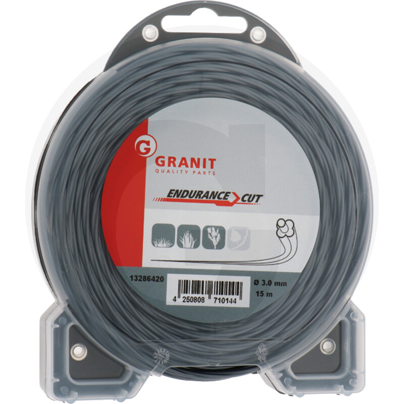 [13286420] Hilo (NYLON) de desbrozadora 3mm x 15m Endurance Cut 