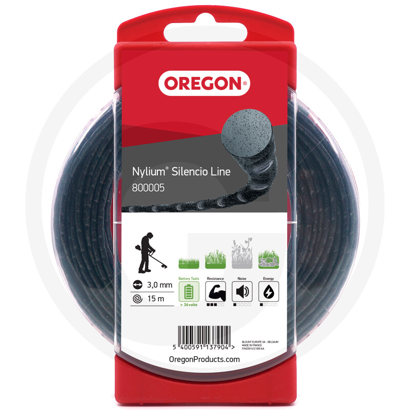 [800005] Hilo (NYLON) de desbrozadora 3mm x 15m NYLIUM SILENCIO Line