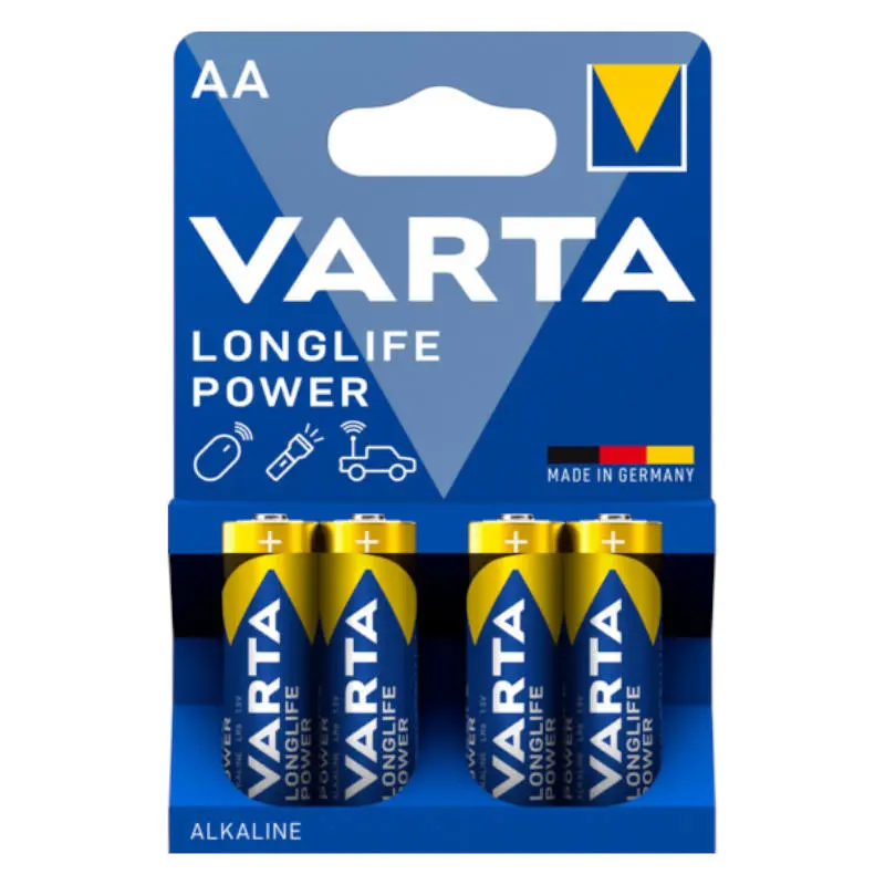 Pilas Varta Longlife Power AA LR6