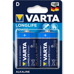 [LR20/D] PILA ALCALINA LR20 D LONGLIFE POWER VARTA 1,5V