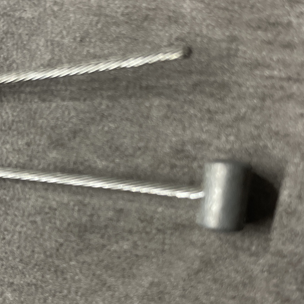 [74732] CABLE DE ACERO 1,5M 1,5MM