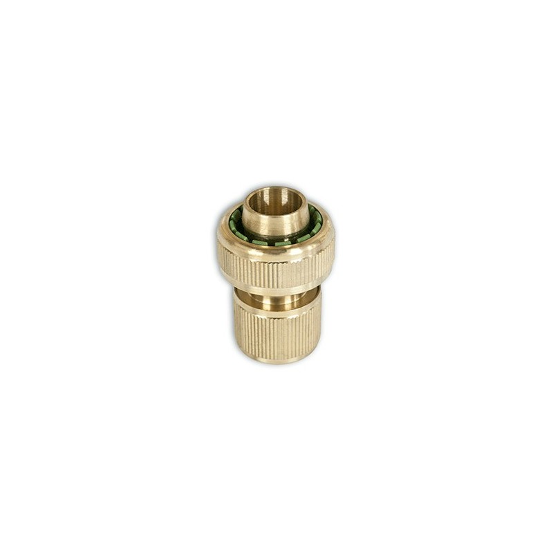 CONECTOR RÁPIDO PARA MANGUERA DE 19 mm LATÓN