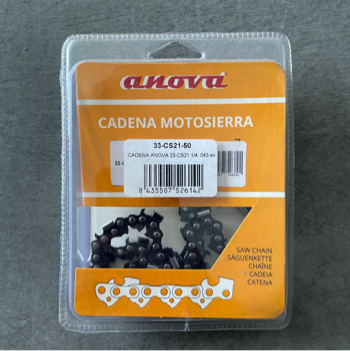 CADENA MOTOSIERRA 1,1MM 50ESL. 1/4"