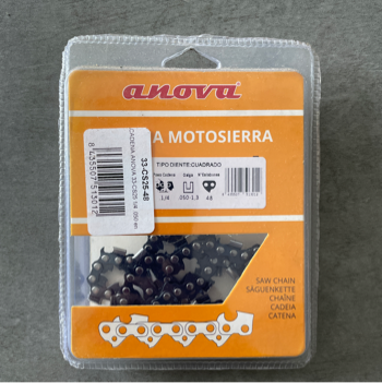 [33-CS25-48] CADENA MOTOSIERRA 1,3MM 48ESL. 1/4"