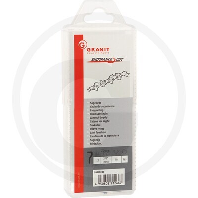[55223240] CADENA MOTOSIERRA 1,3MM 40ESL. 3/8"