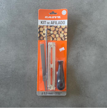 KIT AFILADO CADENAS MOTOSIERRA Ø5,5mm 7/32”