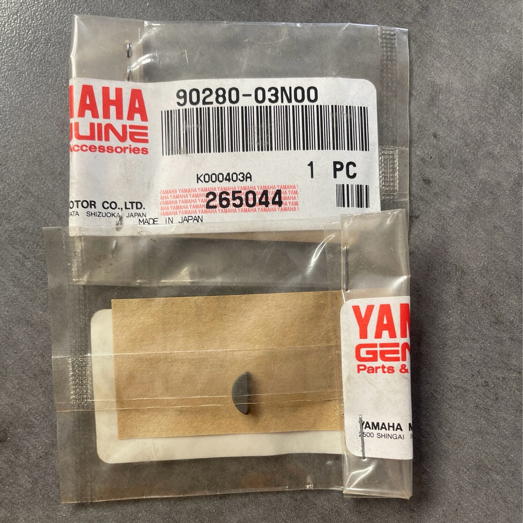 [265044 / K000201A  /  90280-03N00] CHAVETA PIÑON EMPUJE DE TRACCIÓN