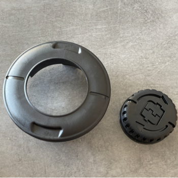 [55-1415  /  13286808] BASE DE BOBINA CON PULSADOR EASYWORK Ø 130 mm