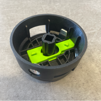 [69RA31106708A] CARCASA SUPERIOR CABEZAL NYLON GREENWORKS 24V