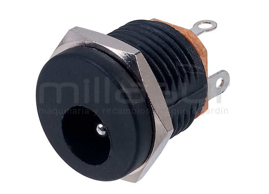 CONECTOR JACK HEMBRA CARGADOR CC251TE øROSCA11mm (142) 