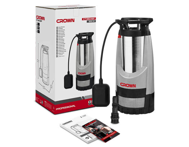 ELECTRO BOMBA SUMERGIBLE CROWN 1200W