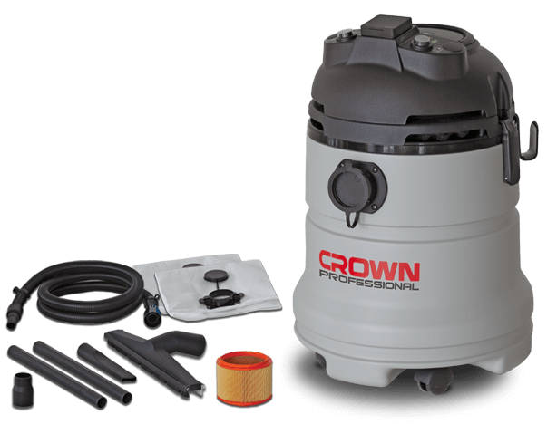 ASPIRADOR INDUSTRIAL CROWN 1000W