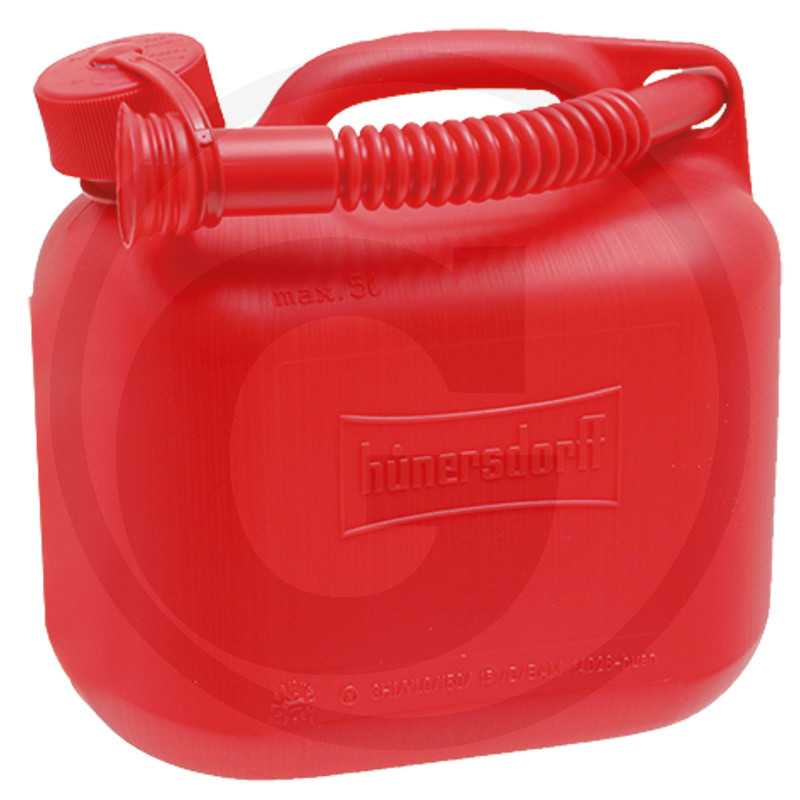 GARRAFA DE COMBUSTIBLE 5 LITROS (ROJO)