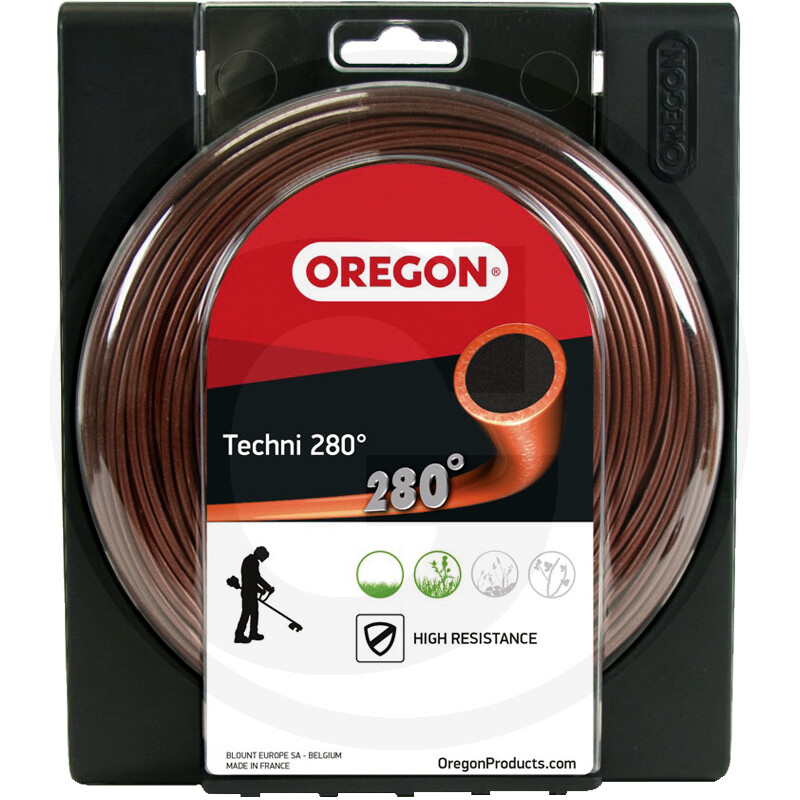 HILO (NYLON) DESBROZADORA OREGON Techni 280 ° ( 15 METROS 3MM )