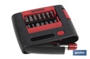 SET PUNTAS CON ADAPTADOR PH, PZ, TORX, SL (15 pcs.)