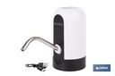 Dispensador de agua eléctrico | Grifo portátil para garrafas de agua | Batería recargable de 1200 mAh con conexión USB-C