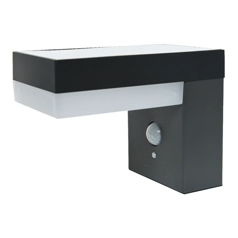APLIQUE SOLAR CON DETECTOR MAX 600lm 3200K 10x16,5x13cm 