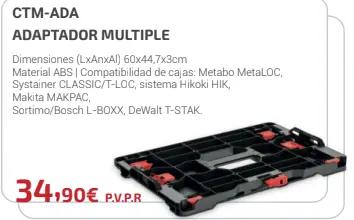 ADAPTADOR MULTIPLE CROWN
