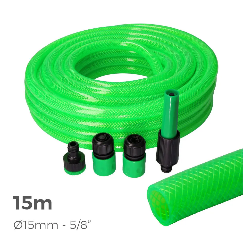 [74060] KIT MANGUERA DE JARDIN ESTANDAR 15 m (5/8" 15 mm)