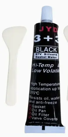 SILICONA DE JUNTAS PARA MOTOR 100g (NEGRO)