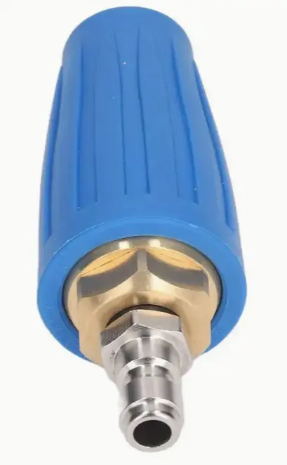 BOQUILLA TURBO ROTATIVA HIDROLIMPIADORA (2 COLORES AZUL Y NEGRA)