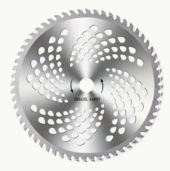 DISCO DE CORTE  255 X 25,4MM WIDEA DESBROZADORA 60 DIENTES