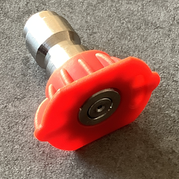 [H1350-85] BOQUILLA ROJA CHORRO FINO