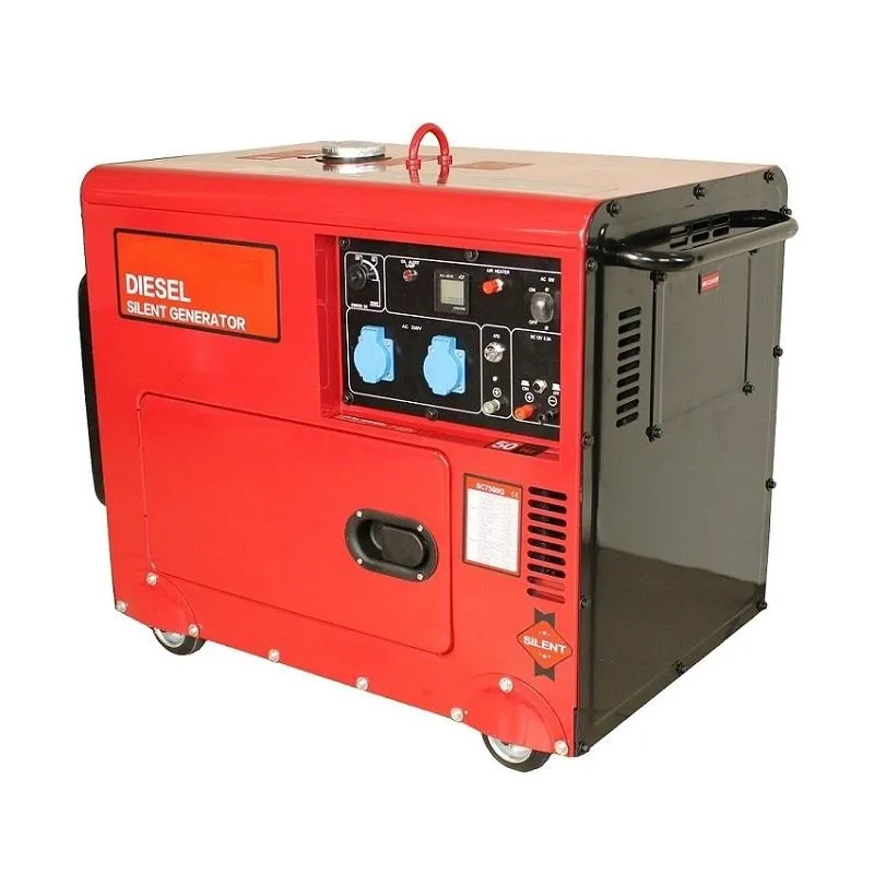 GENERADOR MONOFASICO DIESEL, INSONORIZADO, AVR, POT MAX 6.500W