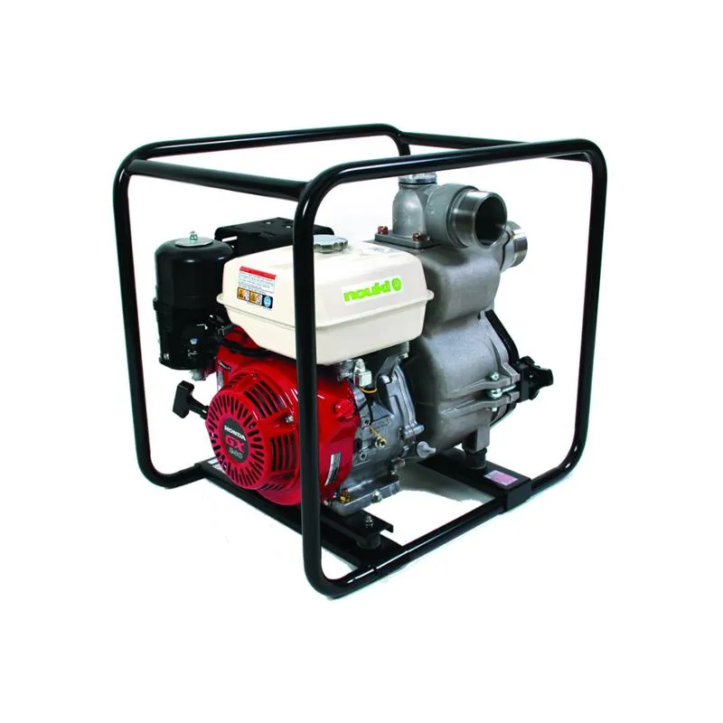 MOTOBOMBA AGUAS SUCIAS CON MOTOR HONDA GX-240