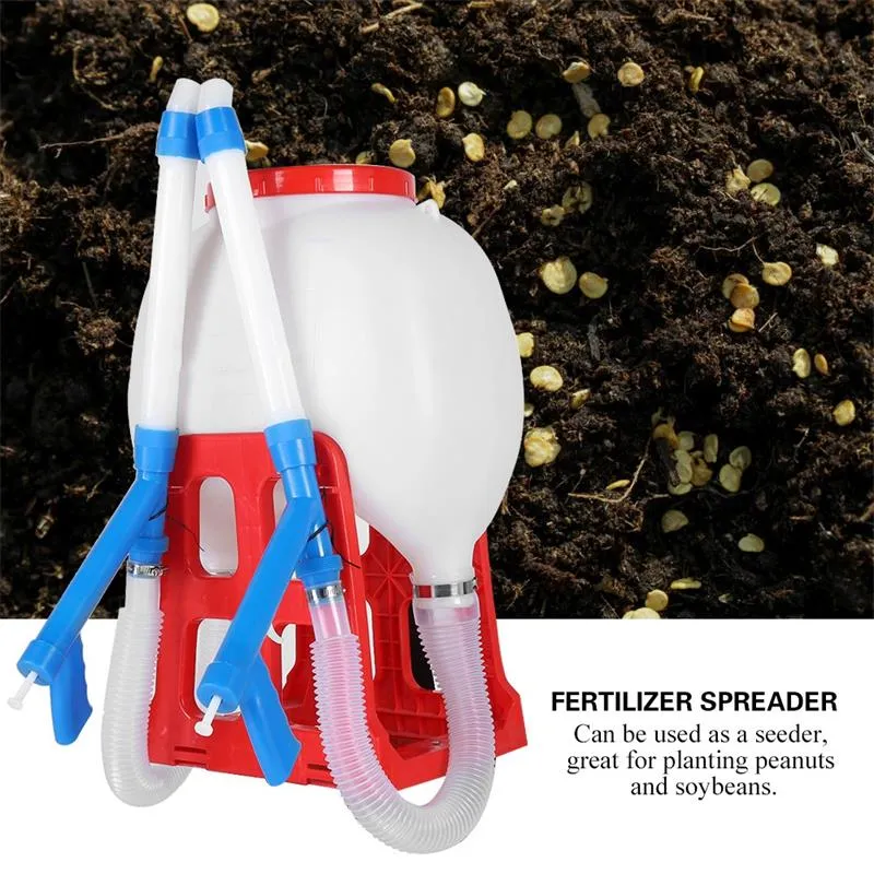 ABONADORA MANUAL 20 LTS DE 2 SURCOS