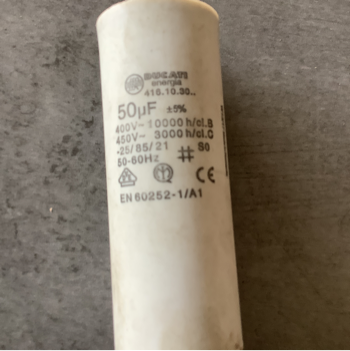 [99-3620  /  H1650-61] CONDENSADOR 50 uF