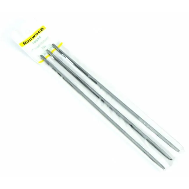 PACK DE 3 LIMAS DE 4 MM x 200 MM