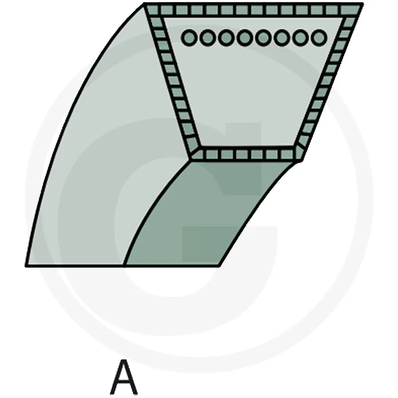 CORREA TRAPEZOIDAL ACCIONAMIENTO DE CORTE