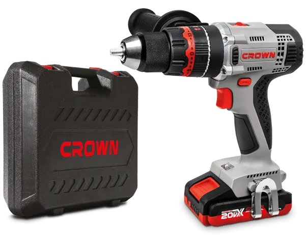 [CT21075HMX-2 BMC] TALADRO ATORNILLADOR DE IMPACTO CROWN CT21075HMX-2 BMC