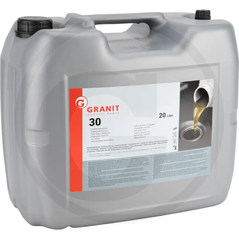 Aceite de motor monogrado HDS 30, 20 l