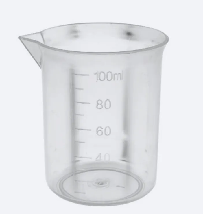 Vaso medidor graduado de 100 ml, PARA MEZCLA DE ACEITE 2T