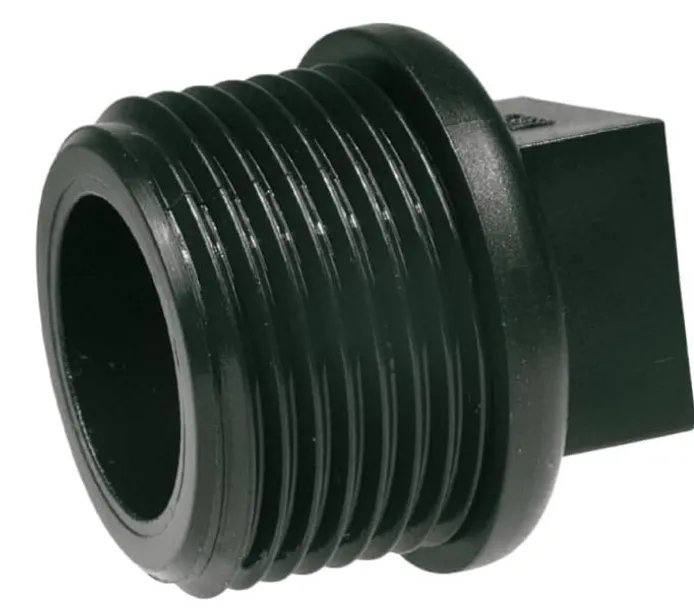 TAPÓN 1" MACHO PE