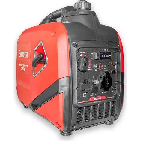 GENERADOR  INVERTER SILENCIOSO BRICOFERR 2200 W 3,5 HP