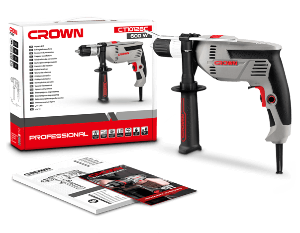 [CT10128C] TALADRO PERCUTOR CROWN CT10128C