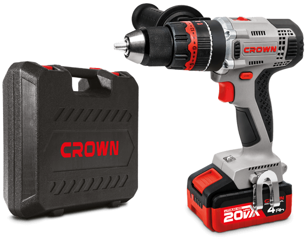 [CT21075HMX-4 BMC] TALADRO ATORNILLADOR DE IMPACTO CROWN CT21075HMX-4 BMC