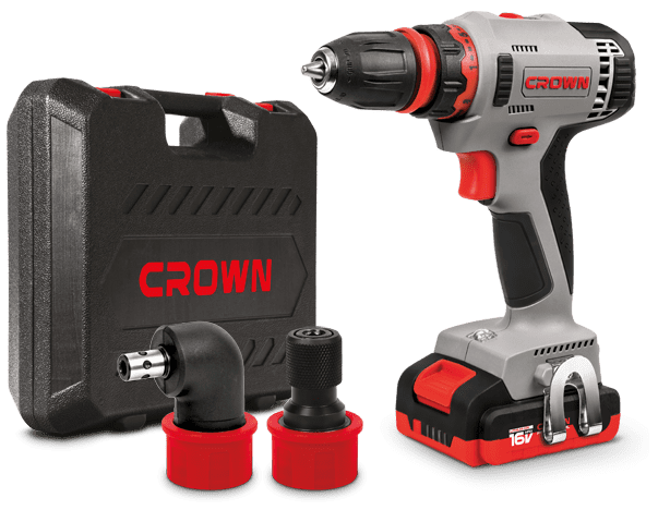 [CT21082HQ-2BMC] TALADRO ATORNILLADOR A BATERIA MULTICABEZAL CROWN 16V  CT21082HQ-2BMC