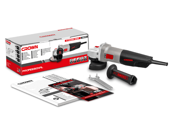 AMOLADORA 720W CROWN CT13499-125R