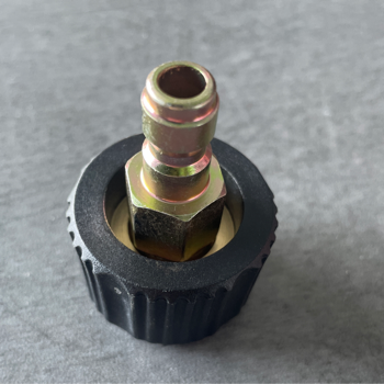 [55-924] CONECTOR MANGUERA HIDROLIMPIADORA 22MM HEMBRA - 1/4" MACHO RAPIDO