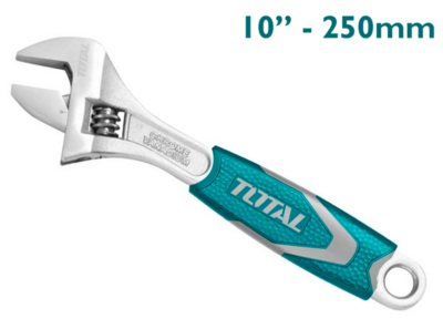 [THT101106] LLAVE INGLESA 10" CrV 250mm TOTAL