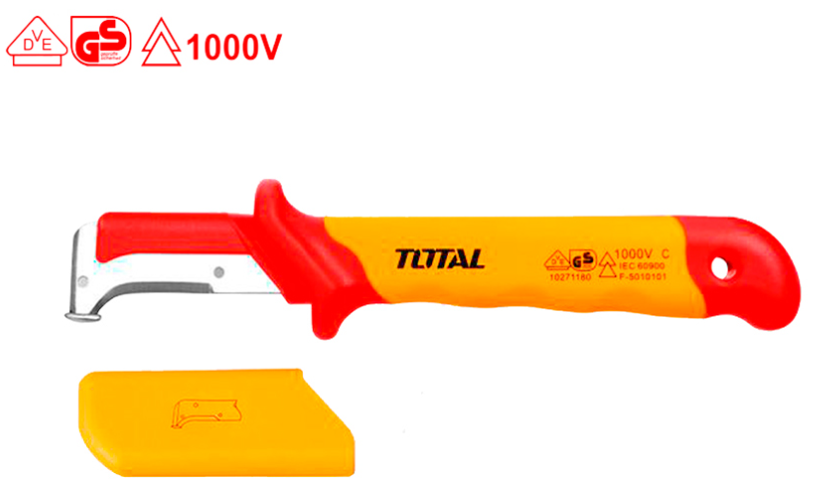 CUCHILLA PELACABLES AISLANTE ELECTRICISTA 1000V