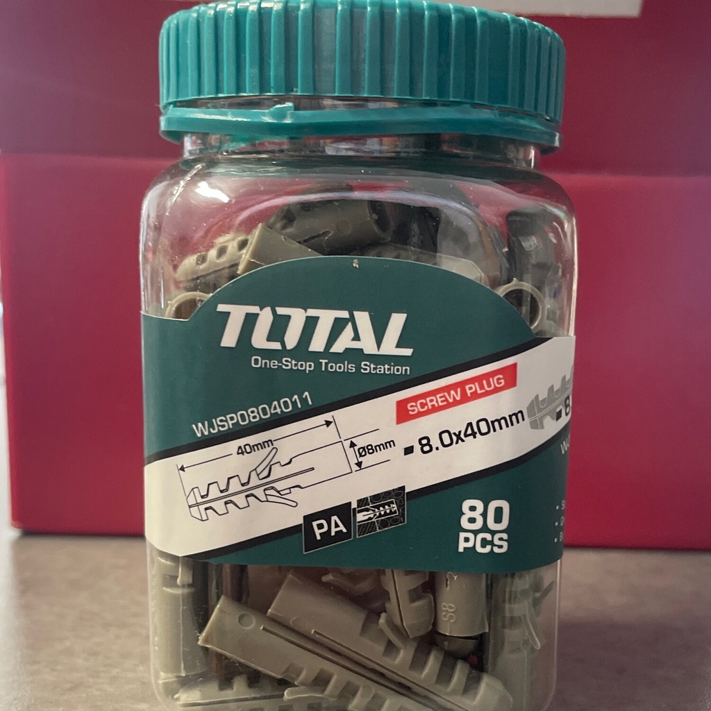 [WJSP0804011] TACO SUJECCION TORNILLO 8 x 40mm