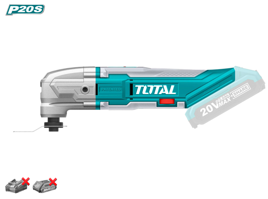 [TMLI2001] MULTIHERRAMIENTA TOTAL BATERÍA 20V - P20S