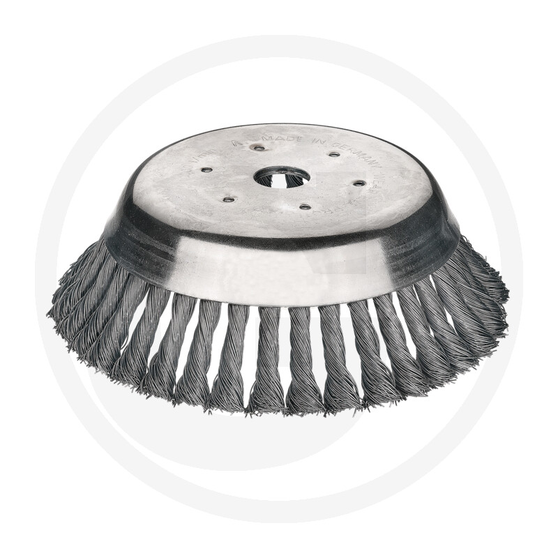 CEPILLO CONICO PARA DESBROZADORA DE METAL PREMIUM 25,4MM