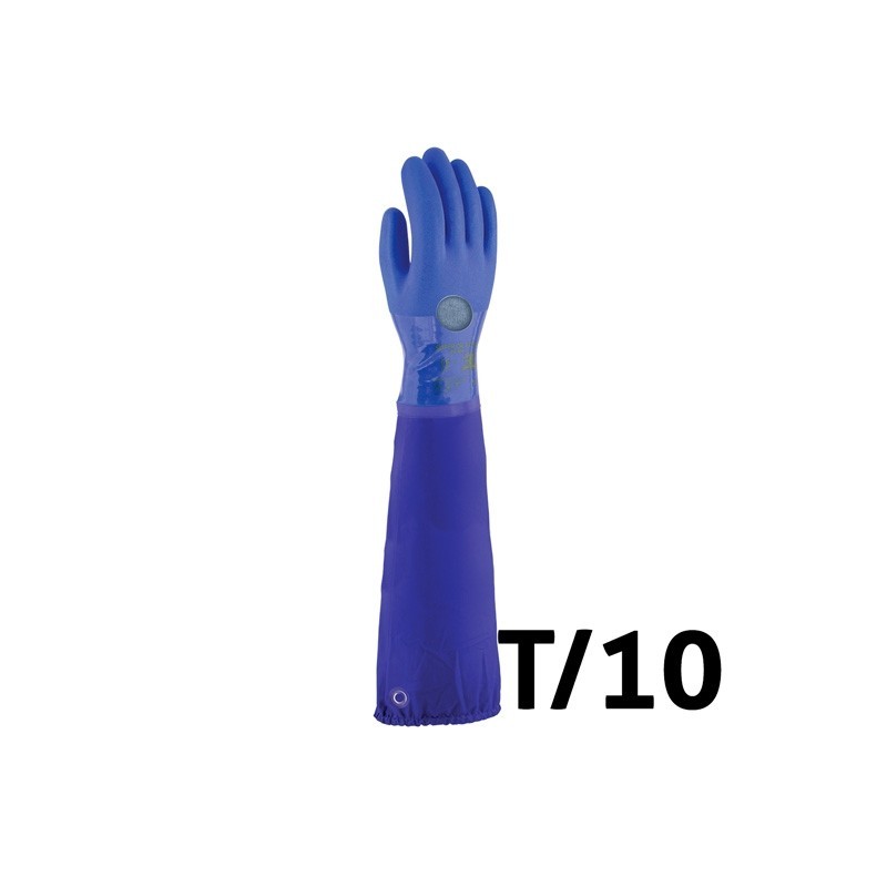 GUANTE QUIMICO SUPER OIL EXTRA T/10 3L